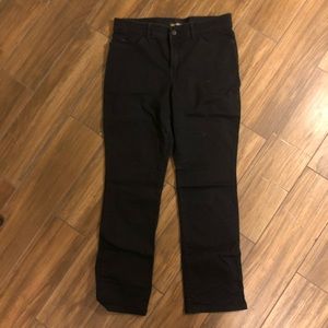 Lee Straight Leg Flex Motion Jeans in Black